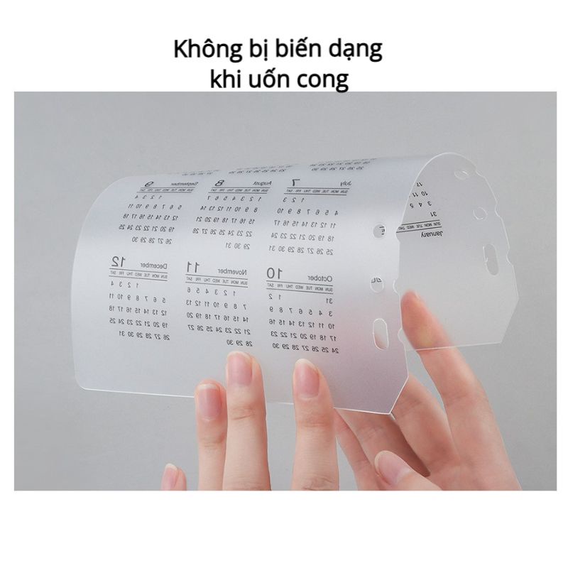 Lịch 2023 Phụ Kiện Sổ Còng Bookmark In Lịch Năm 2023 Lịch Năm Cho Bìa Sổ Còng Planner A6 A5 6 Lỗ