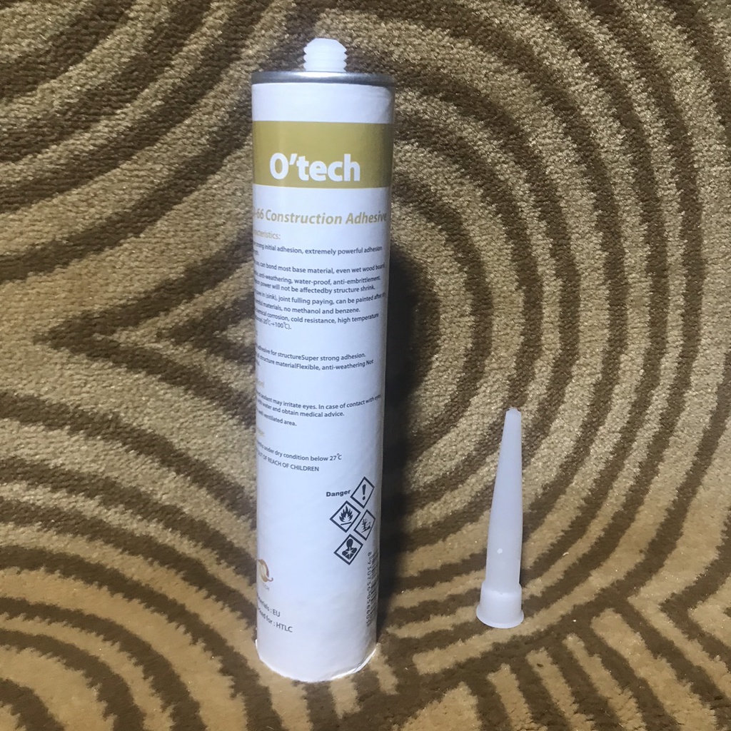 Keo dán đa năng chuyên dùng dán gương, gỗ, Alu O'tech CA-66 Construction adhesive