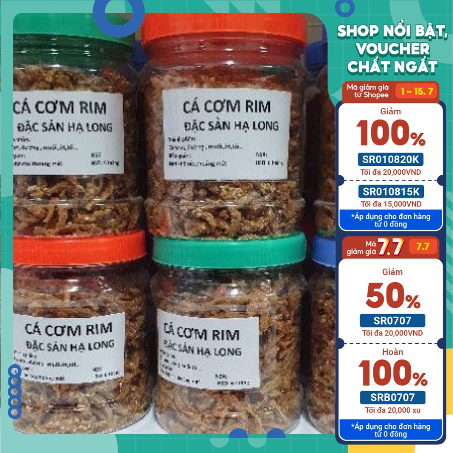 cá cơm khô rim tỏi ớt
