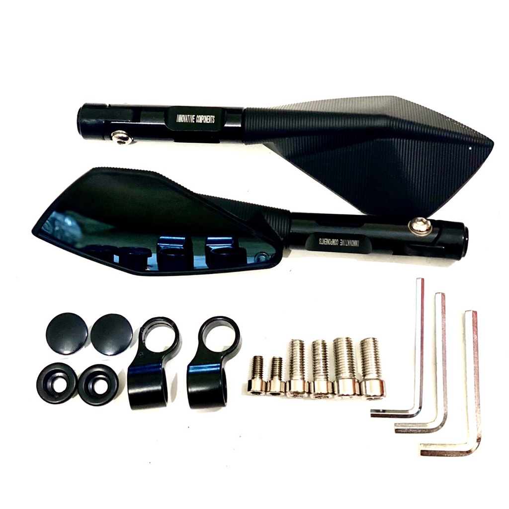 Gương 5 Cạnh Rizoma Nhôm CNC Gắn Cho Mọi Dòng Xe