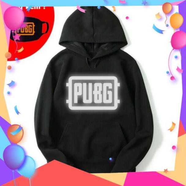 SALE- Áo hoodie PUBG phản quang, áo game thủ dáng unisex in theo yêu cầu -BIBO STORE