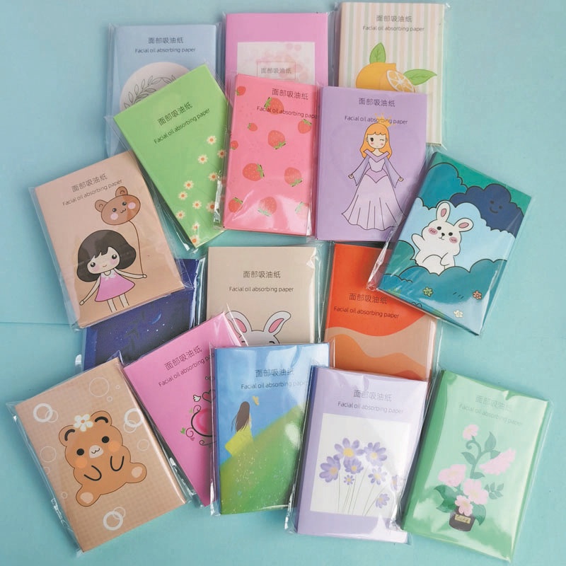 Giấy thấm dầu Lewedo làm sạch da mặt