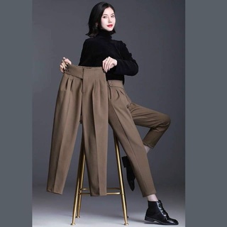 Quần Baggy Nữ Cạp Lệch Hot Trend