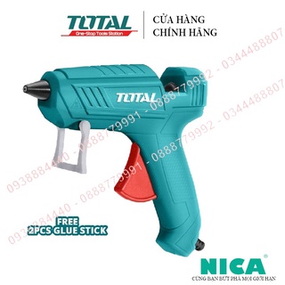 Súng bắn keo nến TOTAL TT101116 điện thế 220-240V, công suất 100W thao tác gắn kết, dán keo nhanh