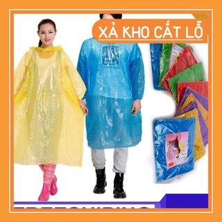 [Siêu Tiện Lợi] Áo mưa trùm đâu tiện lợi mặc một lần