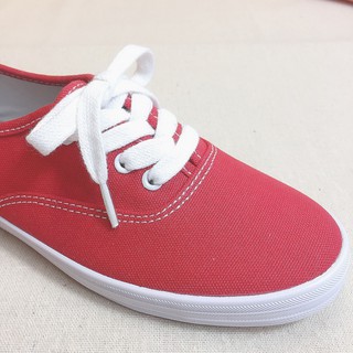 Giày vải Canvas nữ Keds CH đỏ