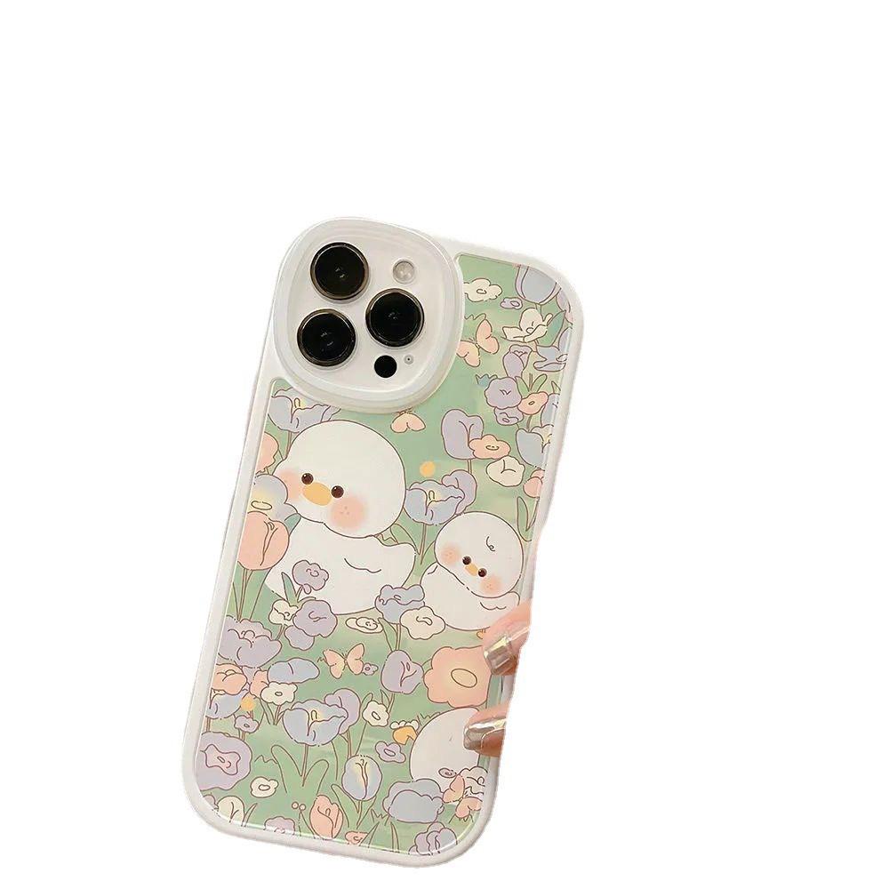 Ốp lưng iphone trong Vịt Xanh Siêu Dễ Thương 7/8/7plus/8plus/x/xsmax/Xr/11/11pro/11promax/12/12promax/13/14/pro/promax