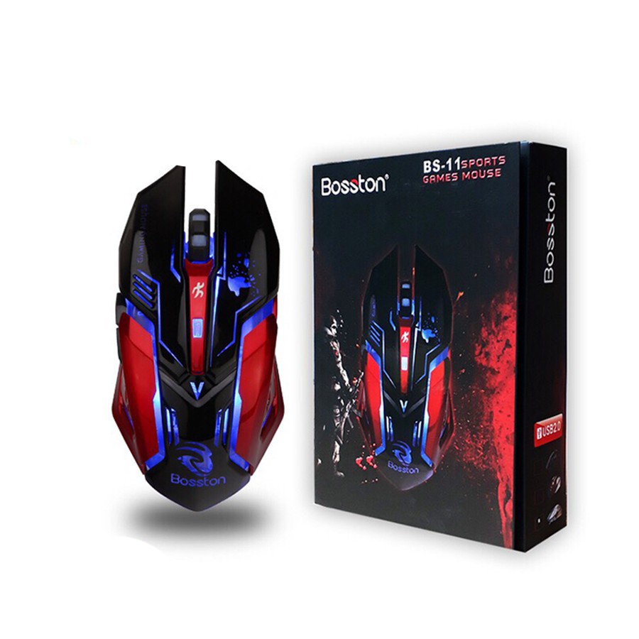 Chuột game Bosston BS11, có dây