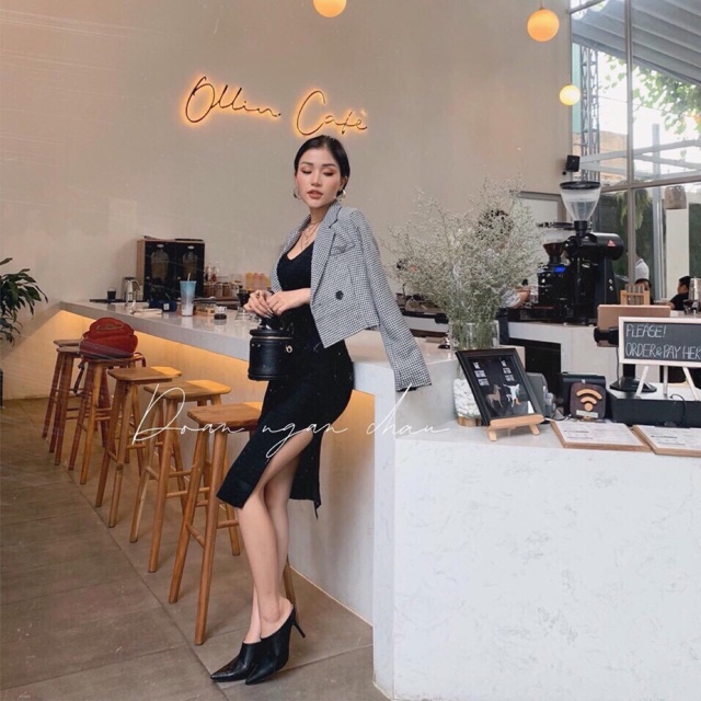 Set đầm body+ vest