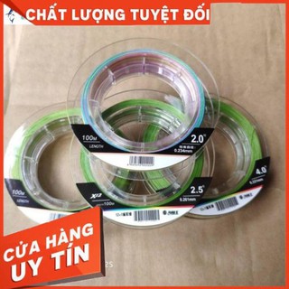 Dây dù câu cá X12 siêu bền,7 màu đủ size
