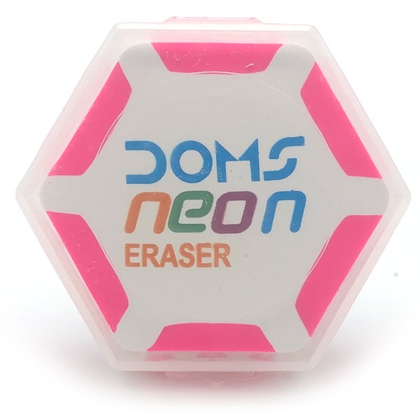 Gôm DOMS Neon Hex 7170 - Màu Hồng