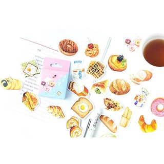 Hộp 46 stickers thức ăn uống