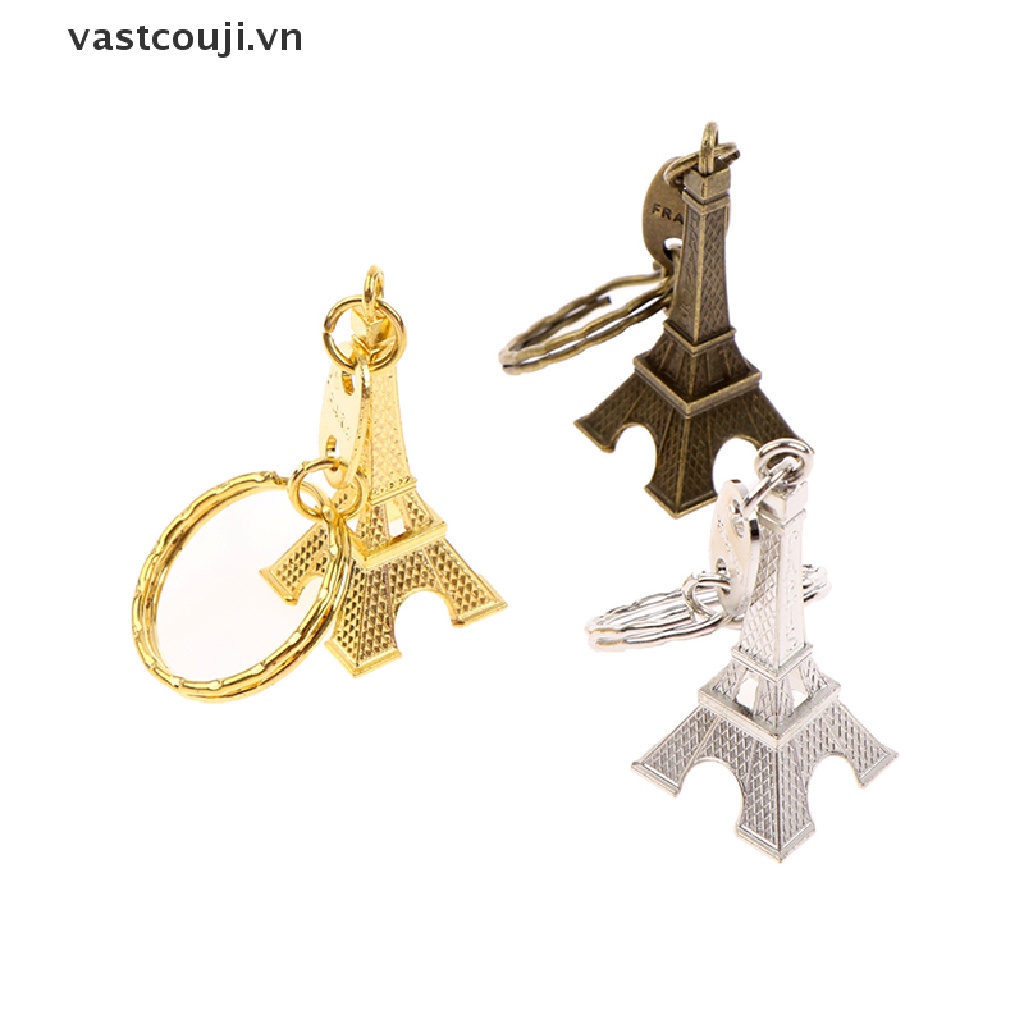 Set 5 Móc Khóa Tháp Eiffel Thời Trang