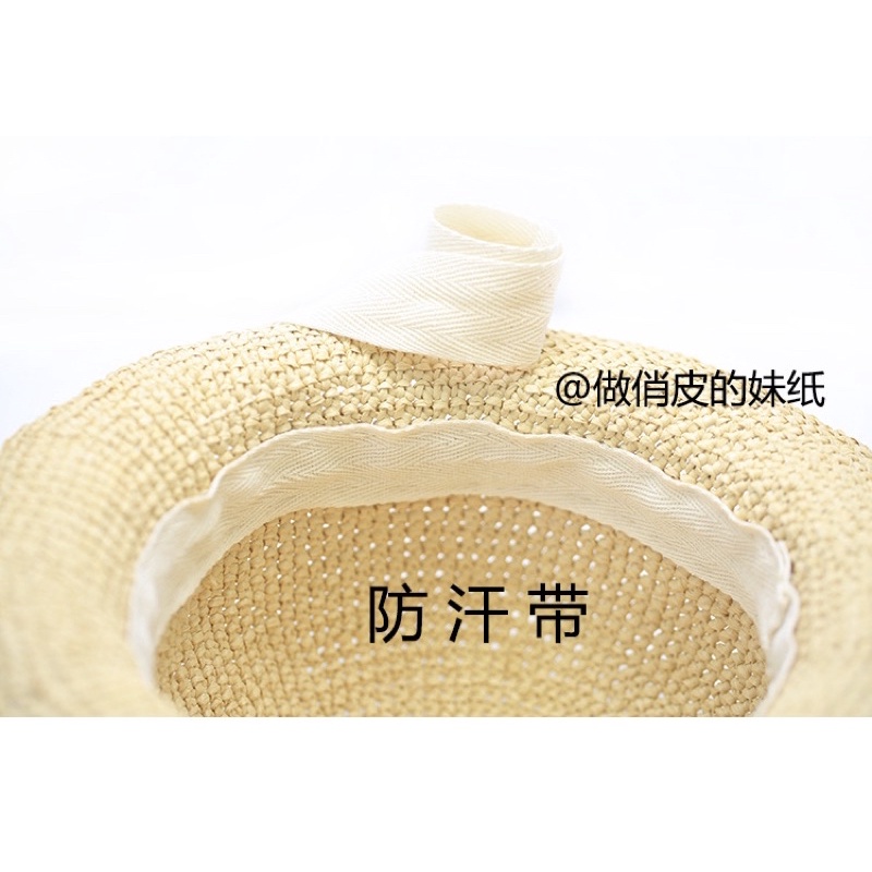 Dây cotton lót trong vành mũ