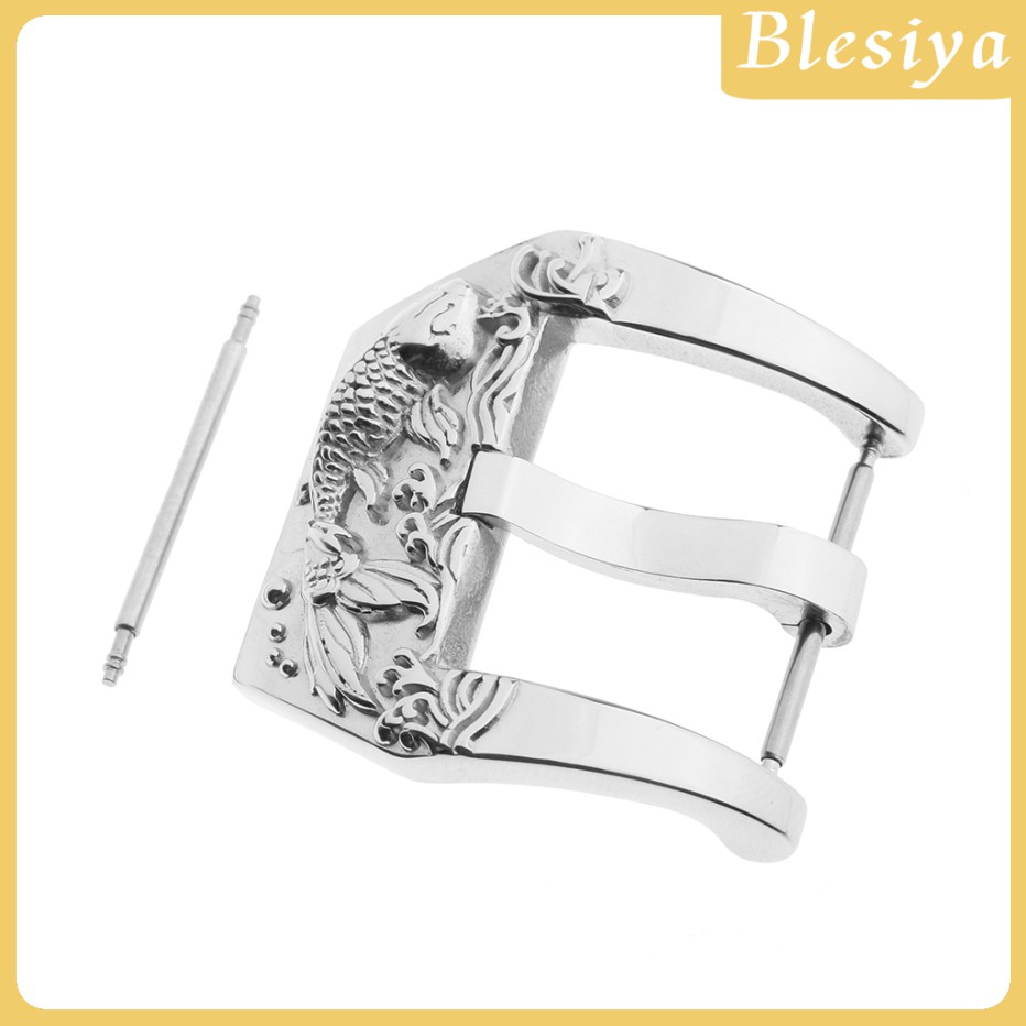 (Hàng Mới Về) Khóa Đồng Hồ Bằng Thép Không Gỉ Phong Cách Vintage