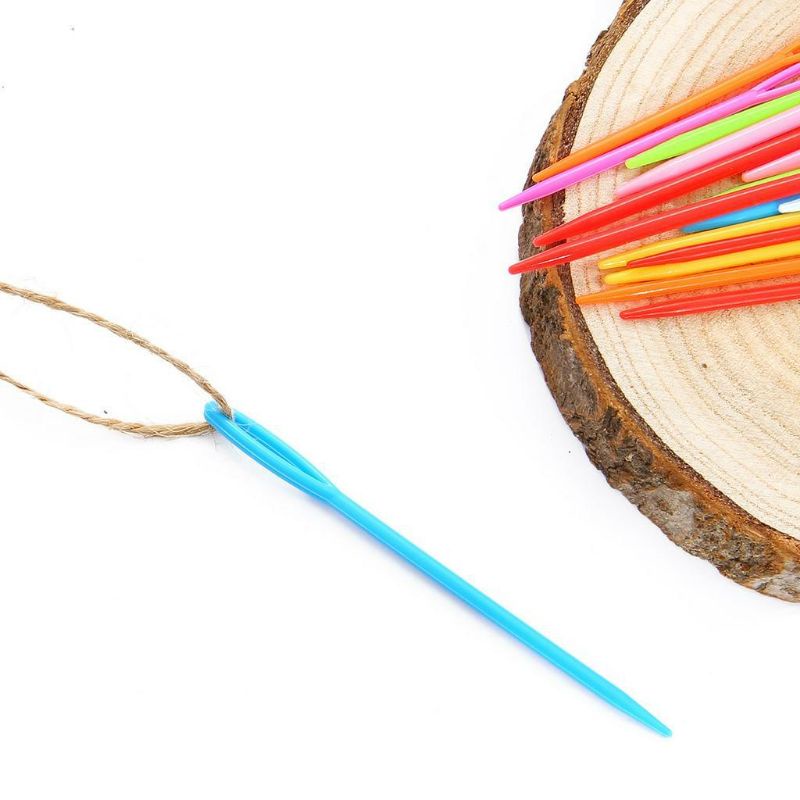 Kim nhựa to, an toàn giúp bé tập xâu dây, luồn dây