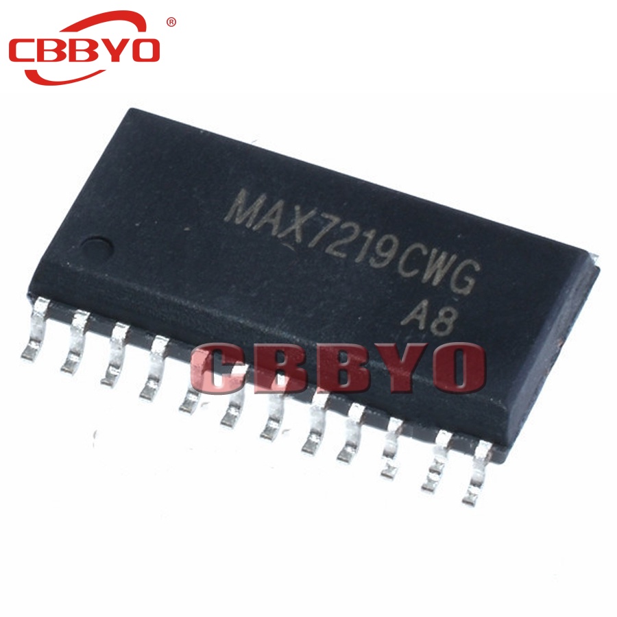 5 chiếc MAX7219CWG MAX7219EWG MAX7221CWG MAX7219 MAX7221SOP24 SOP 7219CWG 7221CWG Thương Hiệu Mới