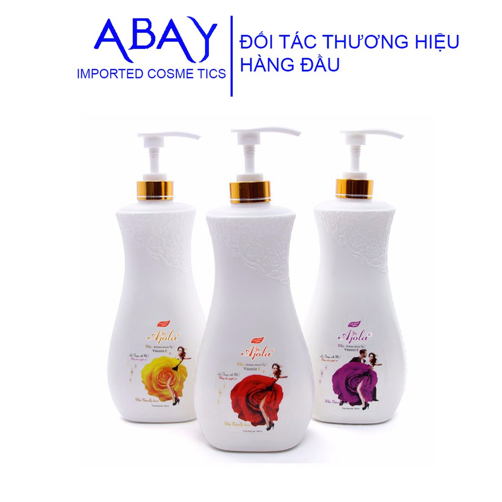 SỮA TẮM HÀNG CHÍNH HÃNG - SỮA TẮM CAO CẤP - SƯA TẮM AJOLA HƯƠNG THƠM PHẤN NHƯ DA EM BÉ ( CÓ TEM CHÍNH HÃNG)