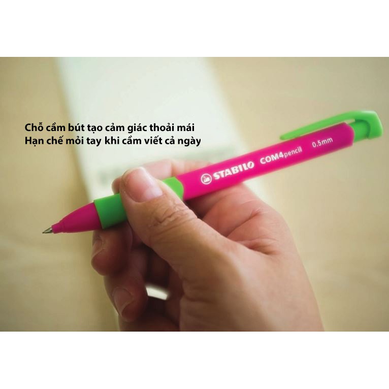 Bút chì bấm STABILO COM4pencil 0.7mm (MP6637)