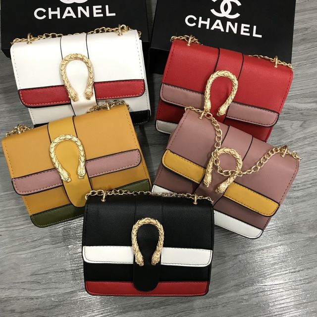 Túi đầu rồng vàng