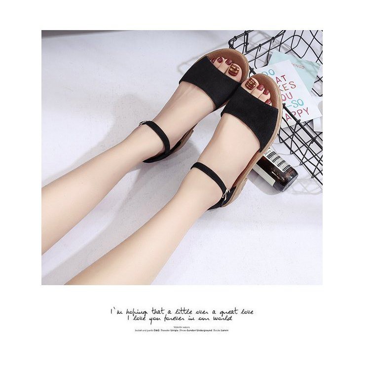 Giày Sandal đế 2cm