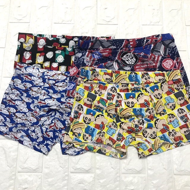 [COMBO 4-XẢ KHO] Quần Sịp Đùi Hình Lạnh (màu ngẫu nhiên)