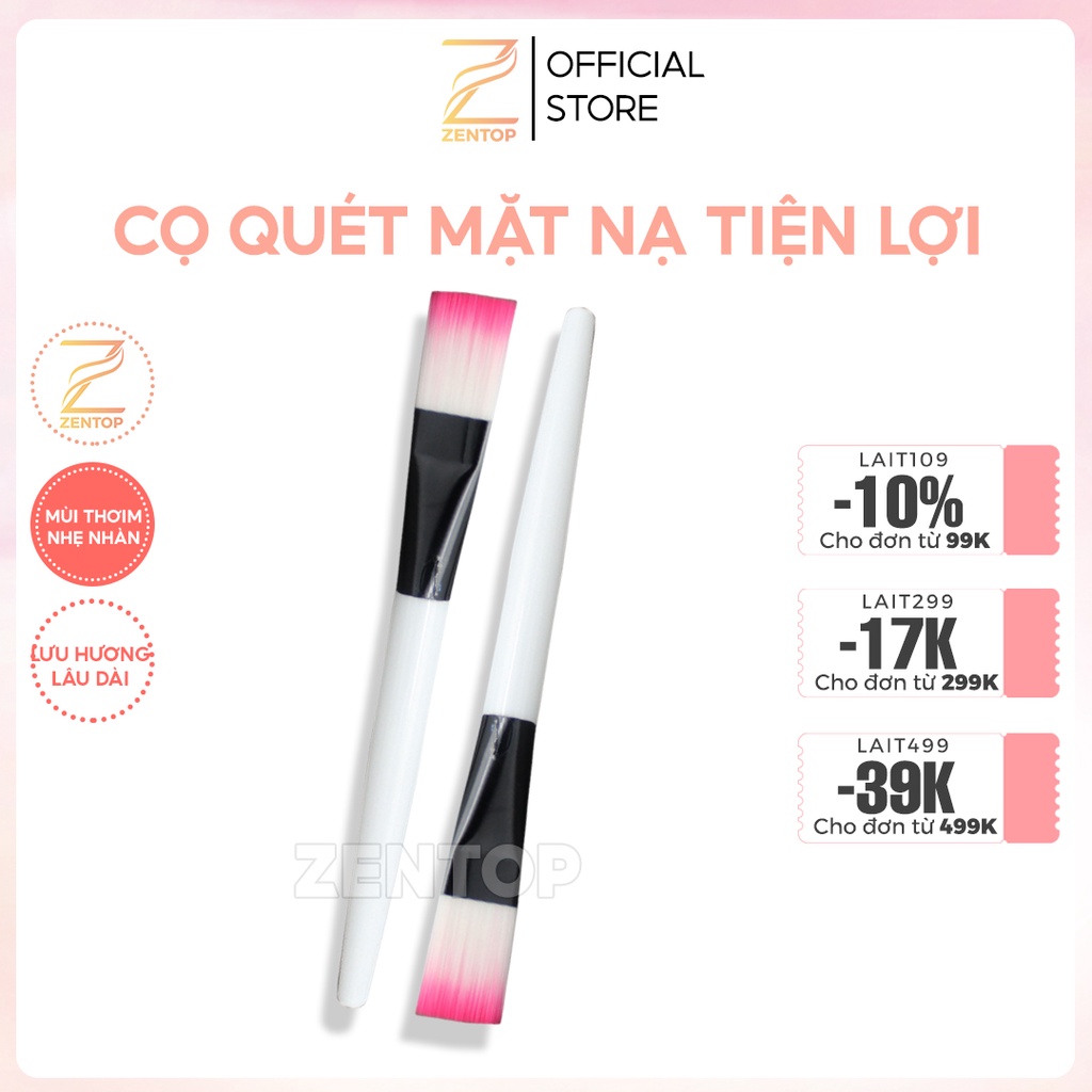 Cọ quét mặt nạ,cọ đắp nạ,cọ mask cọ trang điểm siêu mềm mịn tiện lợi ZENTOP