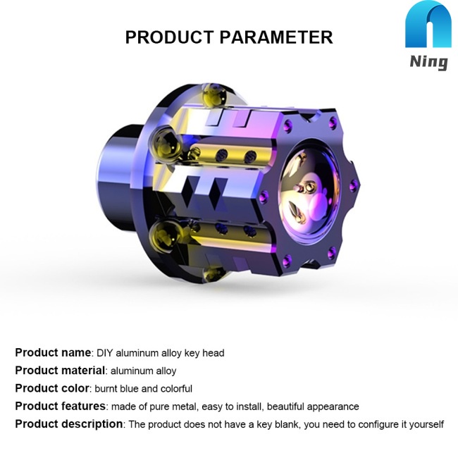 Bộ móc chìa khóa bằng titan cao cấp kèm phụ kiện chuyên dụng