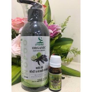 COMBO GỘ BỒ KẾT 330ML+TINH DẦU BƯỞI 10ML SORANA