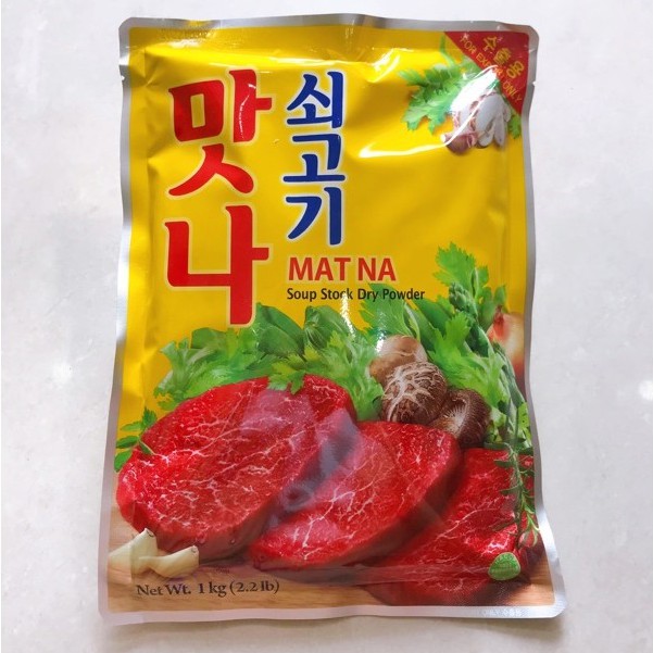 HẠT NÊM BÒ HÀN QUỐC MAT NA 1KG