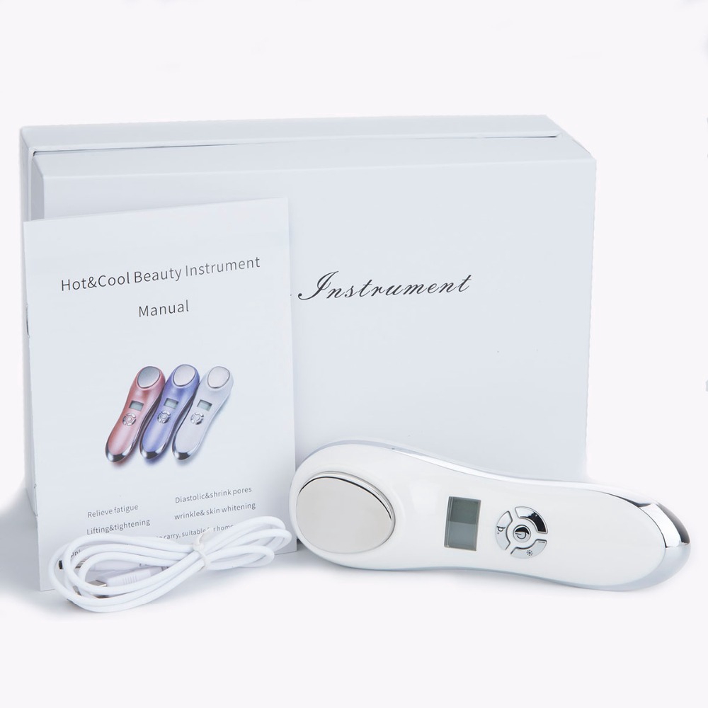 Máy rung FOREVERLILY massage nâng cơ mặt 5 trong 1 ion EMS đèn LED RF photon trẻ hóa làn da