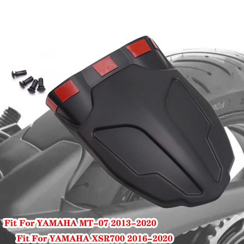 FENDER Tấm Chắn Bùn Phía Sau Dành Cho Xe Mô Tô Yamaha MT07 MT-07 2013-2020 XSR700 XSR 700 2016-2020