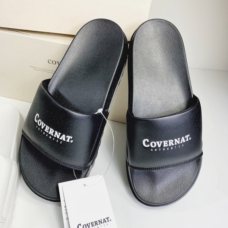 Dép Covernat Authentic Logo Slide Chính Hãng Hàn Quốc