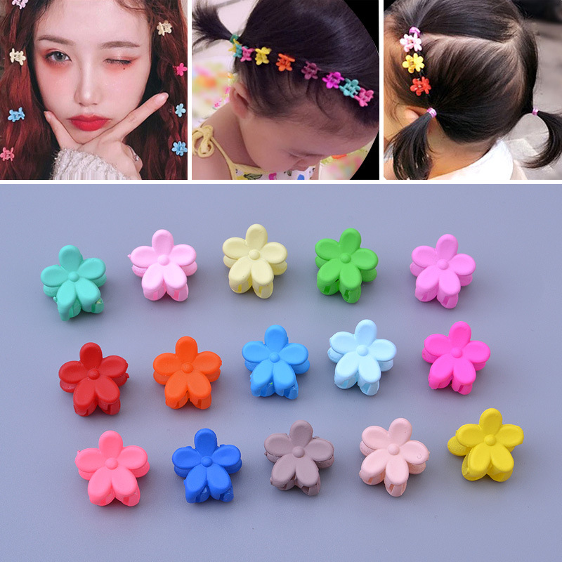 Bộ 1 kẹp hoa mini nhiều màu sắc đáng yêu