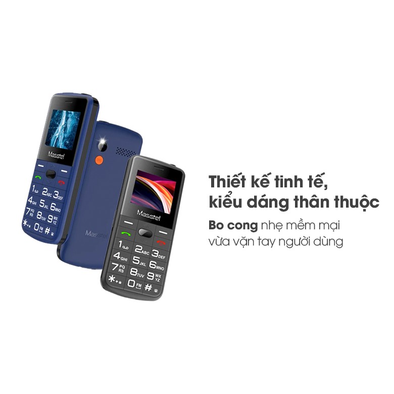 Điện Thoại Người Già Masstel Fami 11 - Chữ To - Hàng Chính Hãng | BigBuy360 - bigbuy360.vn