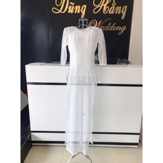 thanh lý áo dài trắng