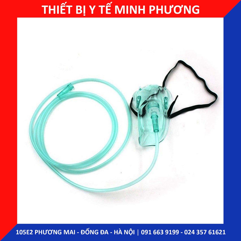 Mặt nạ thở bổ sung oxy, mask thở oxygen DHV các size