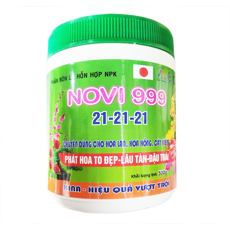 bộ phân bón lan cho vườn (3 hủ x 500g)