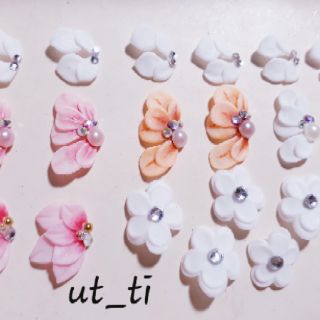 hoa bột mỹ nail 2 tầng