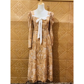 ĐẦM MAXI HOA CỘT NƠ
