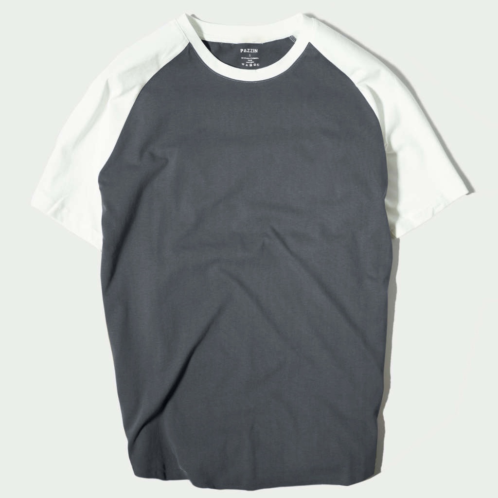 - Áo Thun Nam CỔ TRÒN RAGLAN Cao Cấp  Tay Ngắn, chất cotton bề mặt vải mềm Mịn cực hot