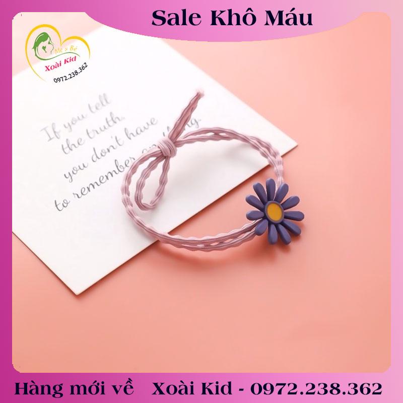 Dây Buộc Tóc, Cột Tóc Hình Hoa Cúc Cực Xinh Đẹp