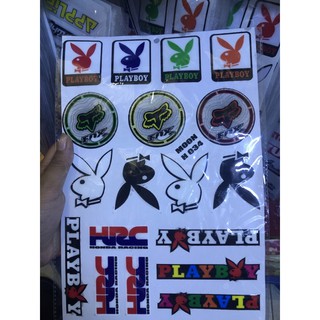 Tem dán xe máy tem nổi