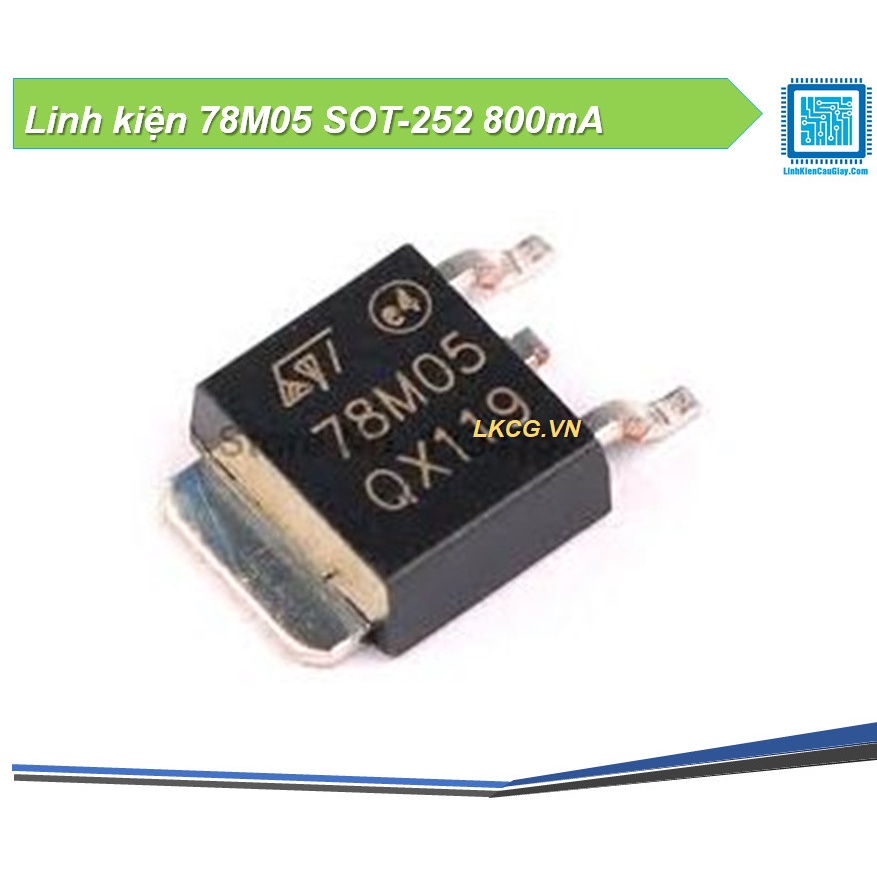 Linh kiện 78M05 SOT-252 800mA