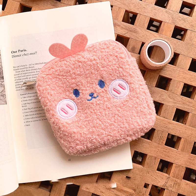 Ví Đựng Tiền Xu / Khăn Ăn Vệ Sinh Dành Cho Nữ