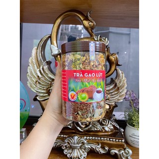 500gr Trà gạo lứt đậu đen đậu đỏ hoa nhài xạ đen
