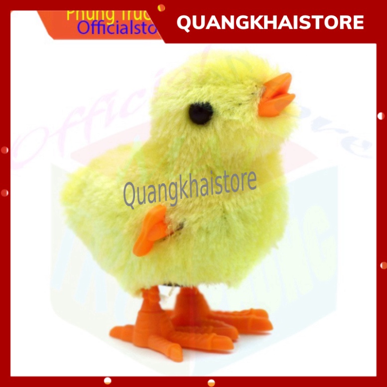 Gà con vặn cót biết chạy cho bé, Gà con chạy cót.