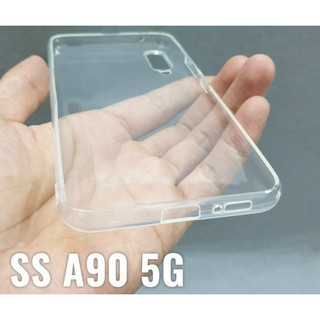 Ốp lưng silicon Samsung Galaxy A90 5G dẻo trong suốt