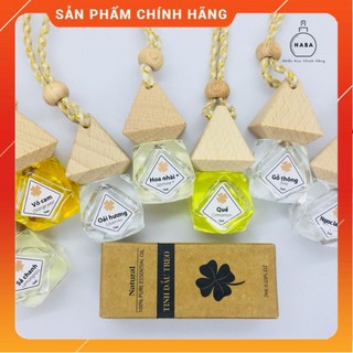 Tinh dầu treo xe HABA 100% ORGANIC - Hàng phân phối chính hãng | Có giấy kiểm định chất lượng