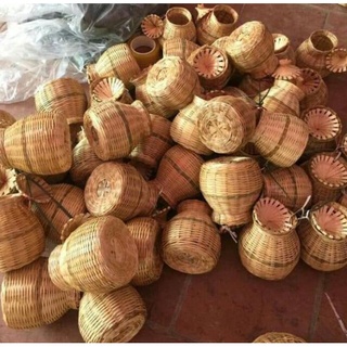 Mây tre- Giỏ cắm hoa giỏ cua giỏ cá giỏ trang trí -Tre HN
